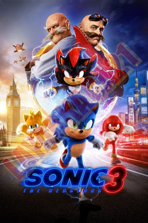 Poster Sonic the Hedgehog 3